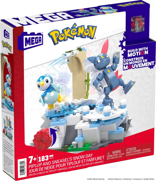 POKEMON MEGA ZIUA CU ZAPADA A LUI PIPLUP SI SNEASEL, POKEMON