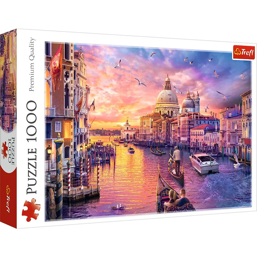 PUZZLE TREFL 1000 FARMECELE VENETIEI, TREFL 1000P