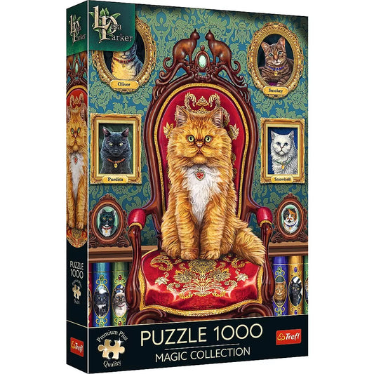 PUZZLE TREFL 1000 PREMIUM PLUS IUBITOR DE PISICI, TREFL 1000P