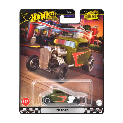 HOT WHEELS PREMIUM BOULEVARD MASINUTA METALICA FORD 32 SCARA 1:64, HOT WHEELS - VEHICULE