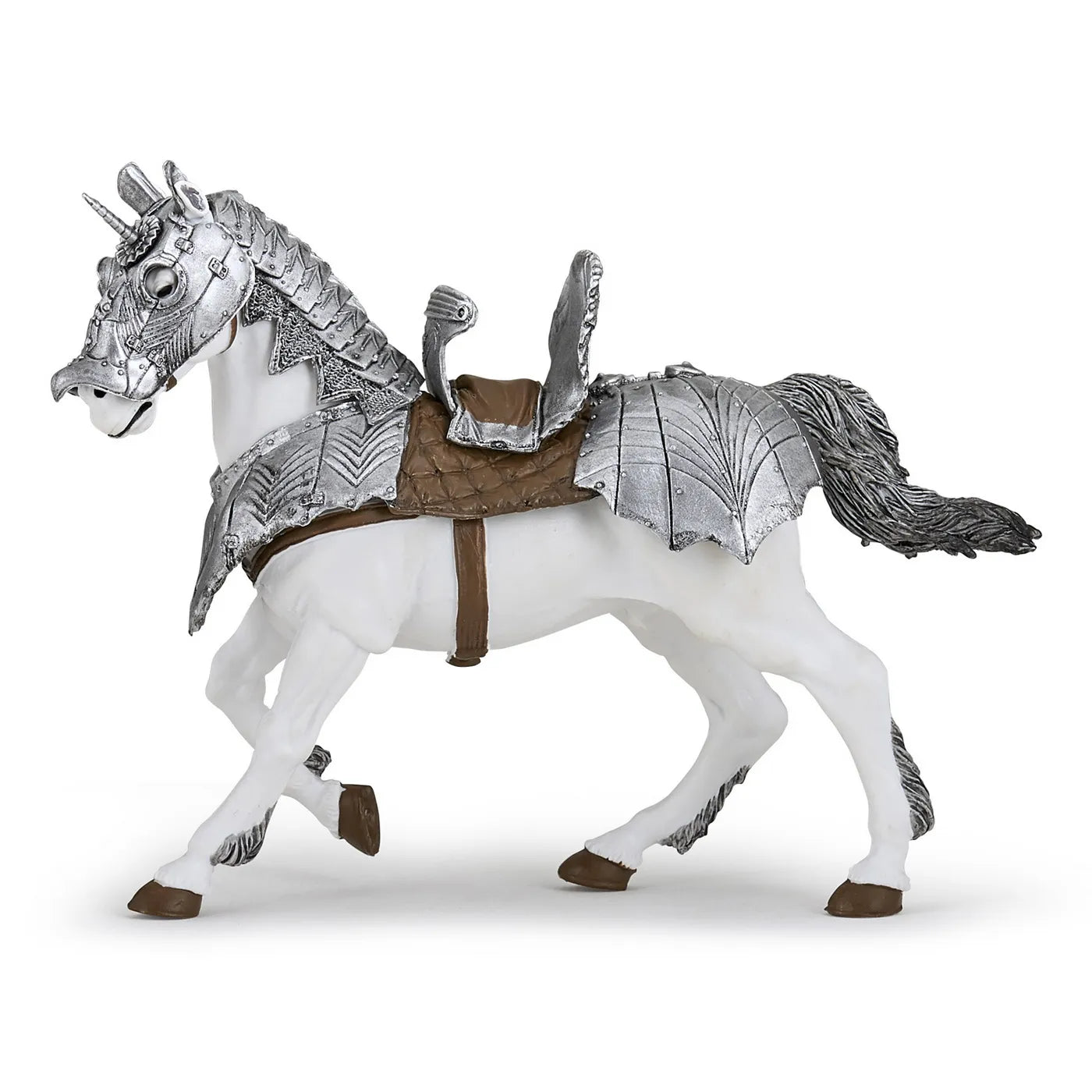 PAPO FIGURINA CAL IN ARMURA, PERSONAJE MEDIEVALE FANTASTICE