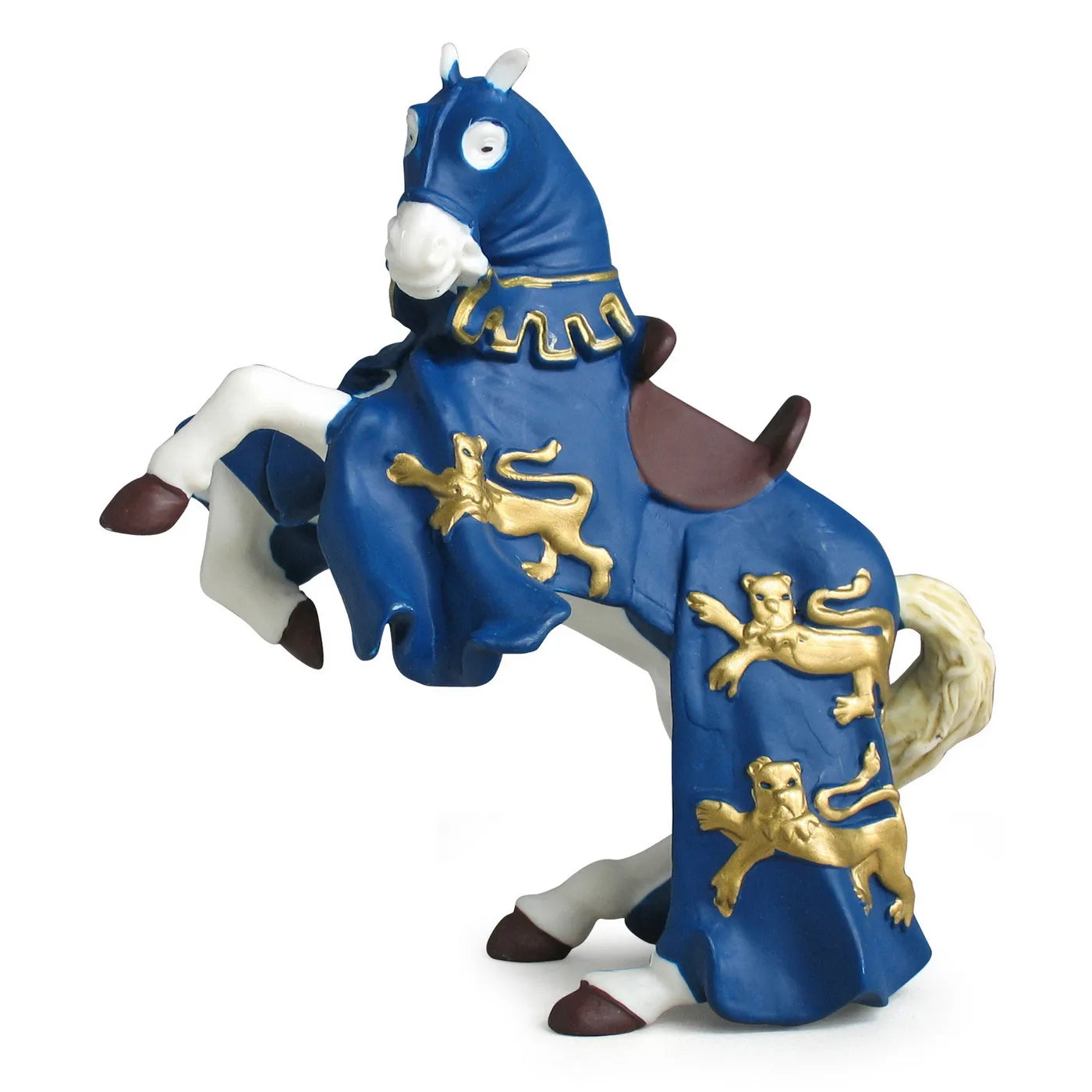 PAPO FIGURINA CALUL REGELUI RICHARD ALBASTRU, PERSONAJE MEDIEVALE FANTASTICE
