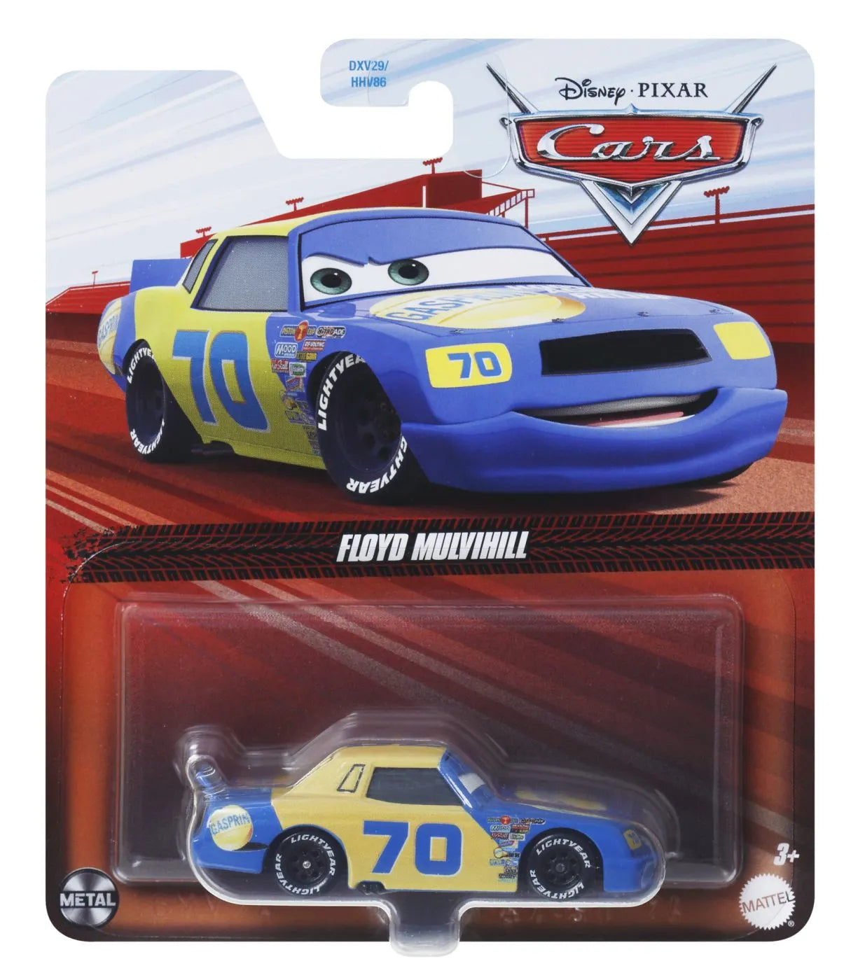 MASINUTA METALICA CARS3 PERSONAJUL FLOYD MULVIHILL, CARS - MASINI