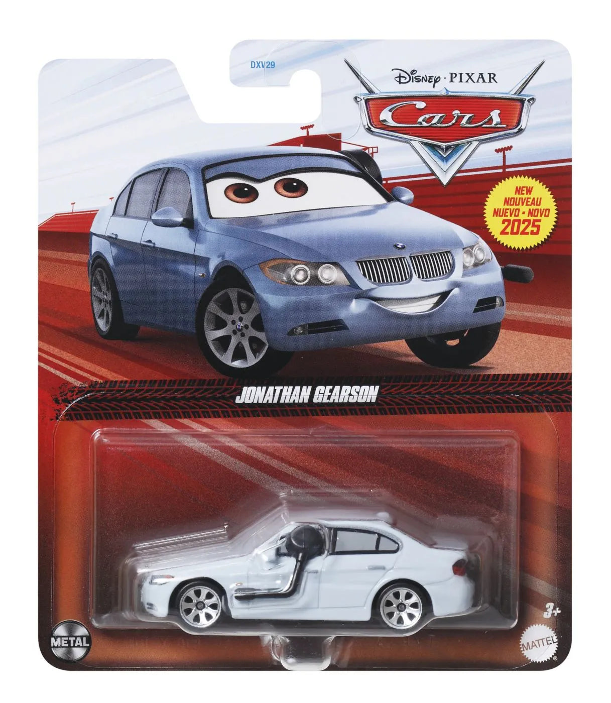 MASINUTA METALICA CARS3 PERSONAJUL JONATHAN GEARSON, CARS - MASINI