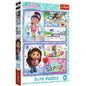 PUZZLE TREFL 2X70 GABBYS DOLLHOUSE AVENTURILE LUI GABBY, TREFL 2X70