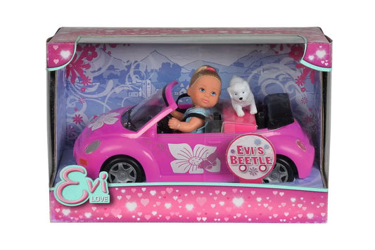 PAPUSA EVI CU MASINA BEETLE SI CATEL, STEFFI LOVE