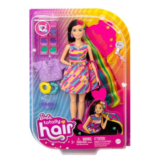 BARBIE TOTALLY HAIR PAPUSA BARBIE BRUNETA, BARBIE - TOTALLY HAIR