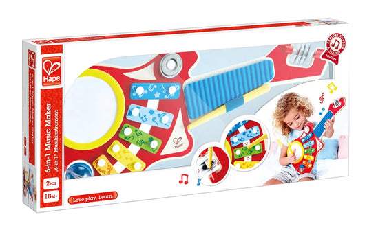 HAPE SET MUZICA 6-IN-1, HAPE