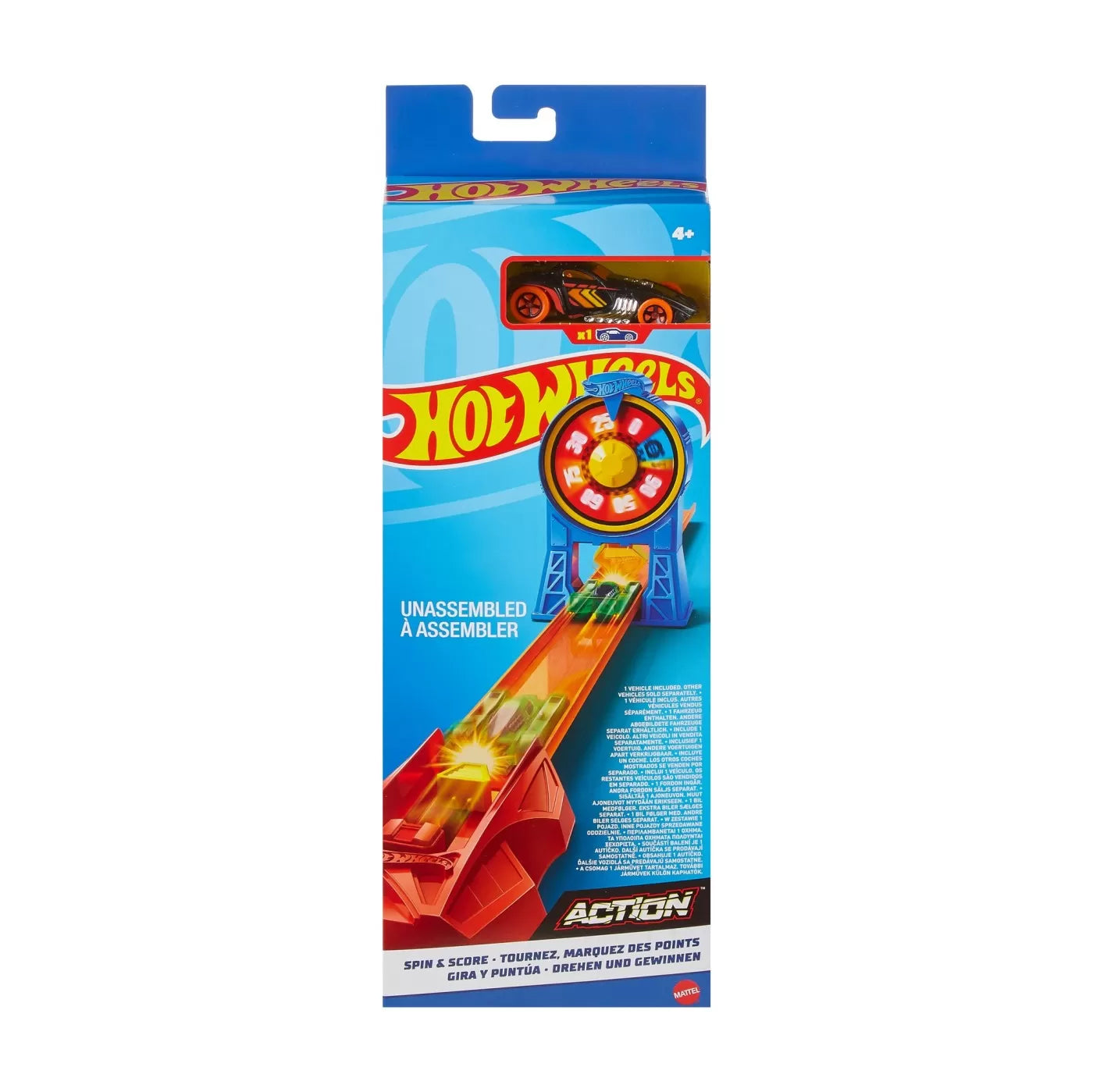 HOT WHEELS ACTION CLASSIC STUNT INVARTE SI INSCRIE, HOT WHEELS - ACTION