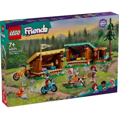 LEGO FRIENDS CABANE CONFORTABILE IN TABARA DE AVENTURI 42624, LEGO FRIENDS