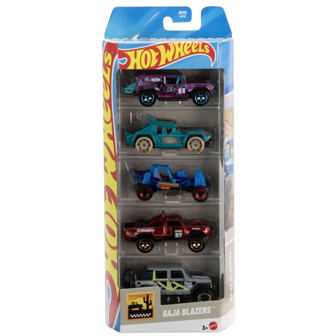 SET 5 MASINI HOT WHEELS BAJA BLAZERS, HOT WHEELS - VEHICULE