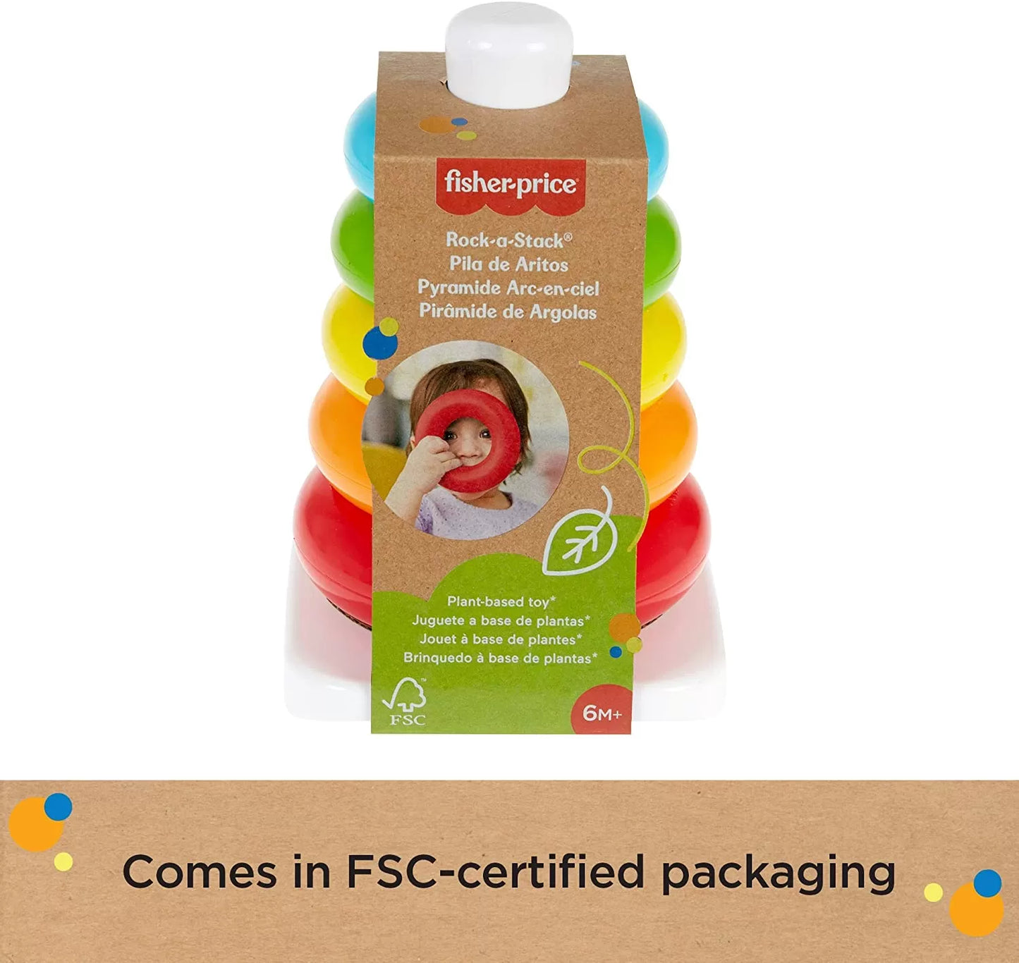 FISHER PRICE CONSTRUIESTE PIRAMIDA, FISHER PRICE - INFANT