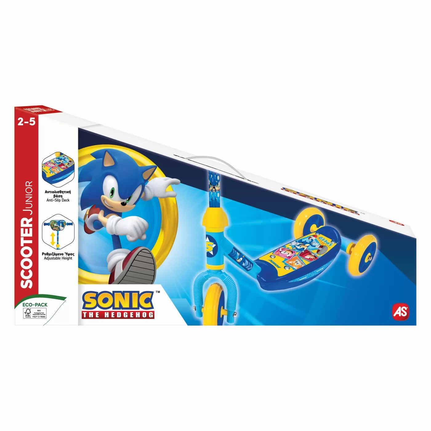 TROTINETA CU 3 ROTI SONIC, AS