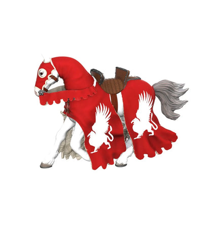 PAPO FIGURINA CAL CAVALERULUI MEDIEVAL GRIFON, PERSONAJE MEDIEVALE FANTASTICE