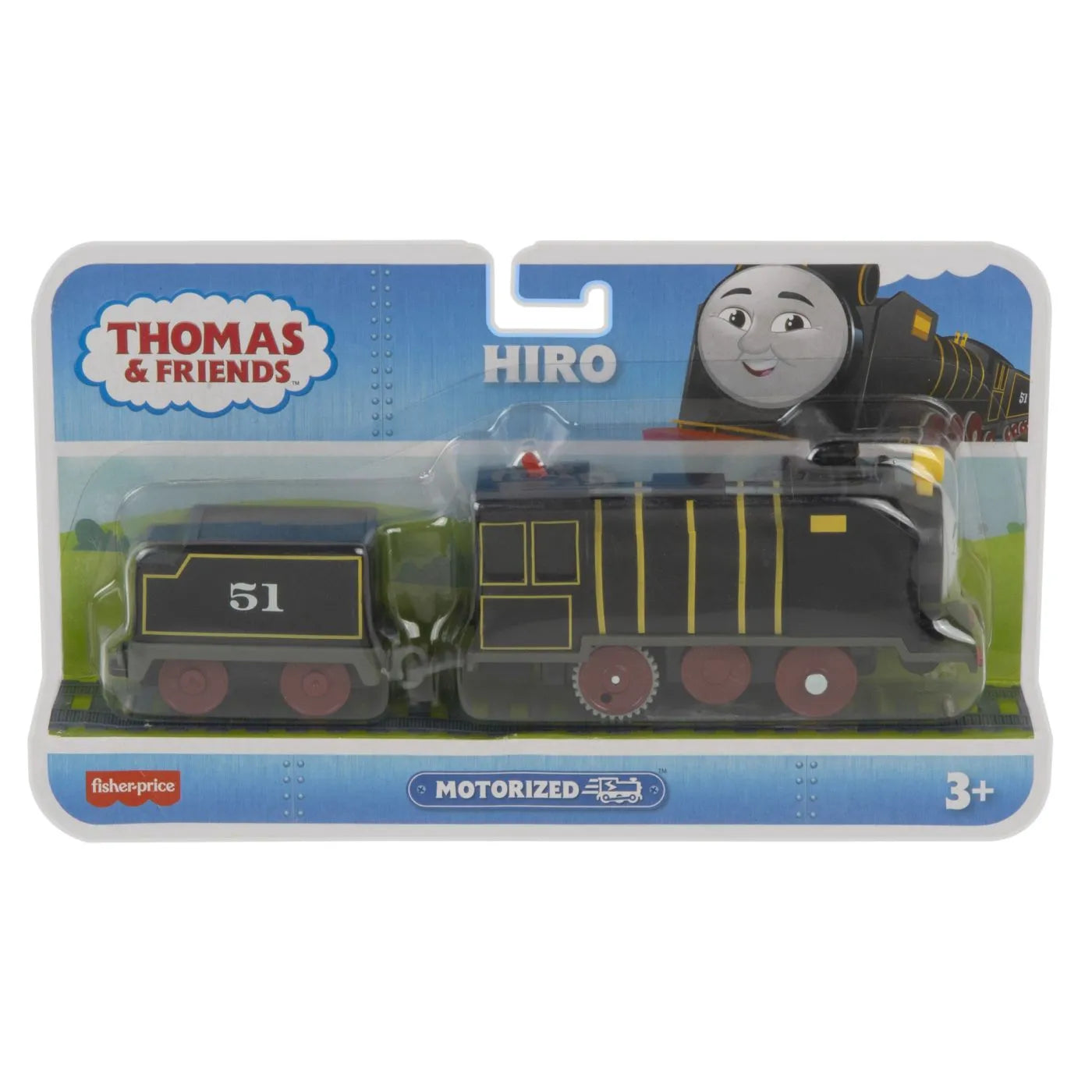 THOMAS LOCOMOTIVA MOTORIZATA HIRO CU VAGON, THOMAS - THOMAS