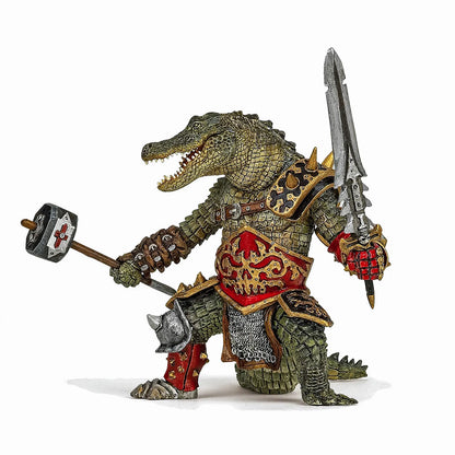 PAPO FIGURINA CROCODIL MUNTANT, PERSONAJE MEDIEVALE FANTASTICE
