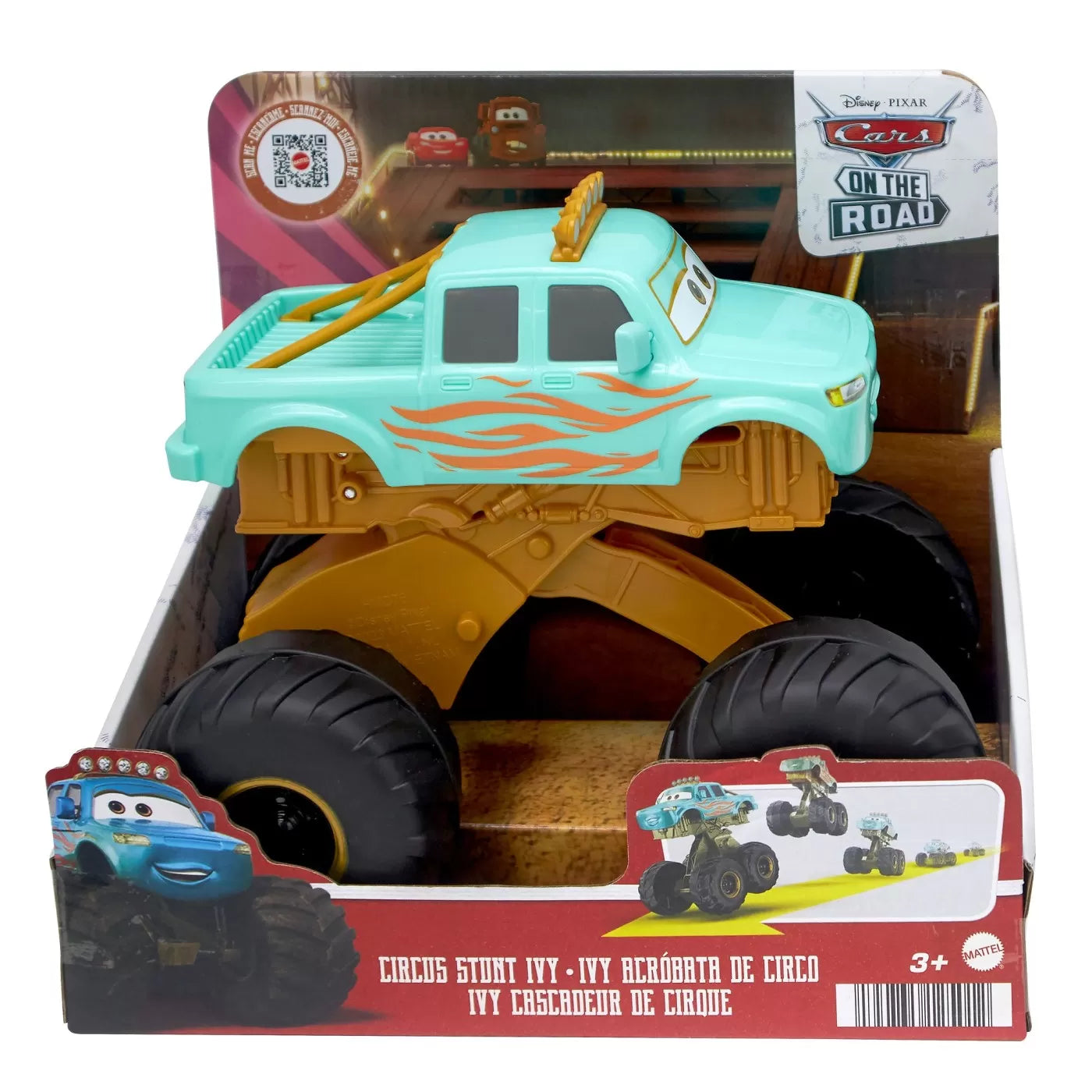 CARS MASINUTA DE TEREN CIRCUS STUNT IVY , CARS - MASINI