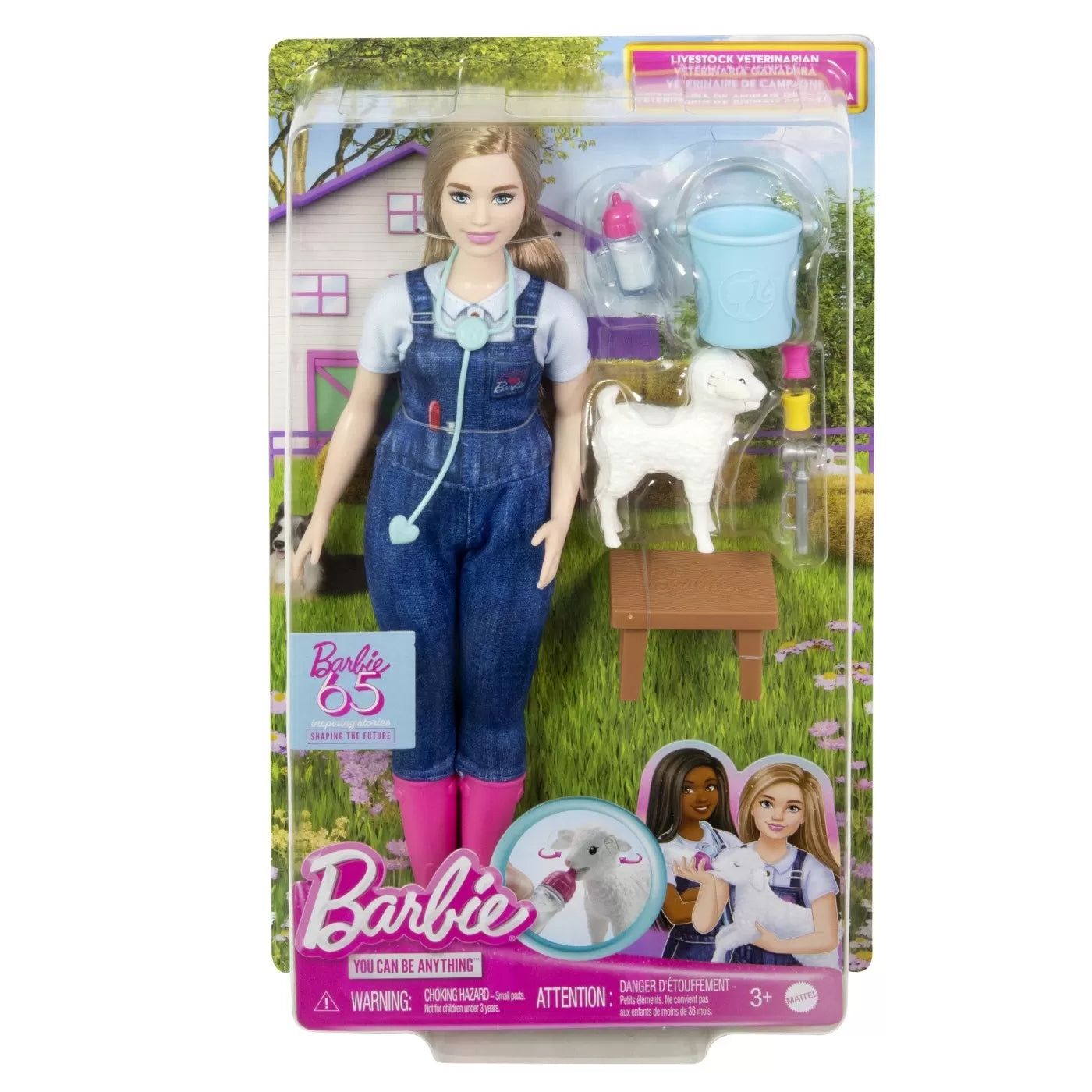 BARBIE PAPUSA BARBIE YOU CAN BE MEDIC VETERINAR, BARBIE - I CAN BE