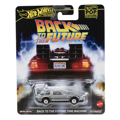 HOT WHEELS POP CULTURE MASINUTA METALICA BACK TO THE FUTURE SCARA 1:64, HOT WHEELS - VEHICULE