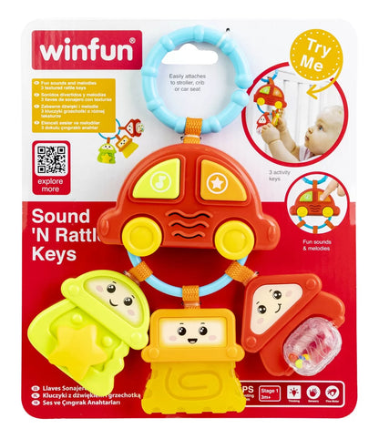 WINFUN ZORNAITOARE MASINUTA CU 3 CHEI, WINFUN