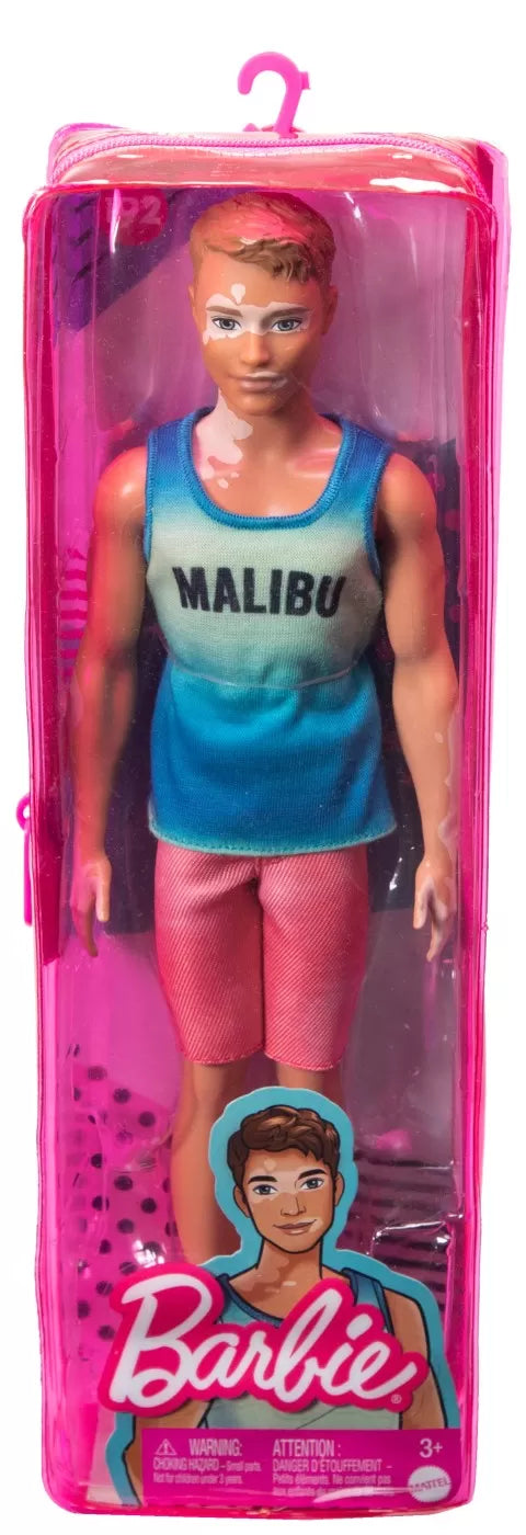BARBIE PAPUSA BAIAT FASHIONISTAS CU MAIOU, BARBIE - FASHIONISTAS