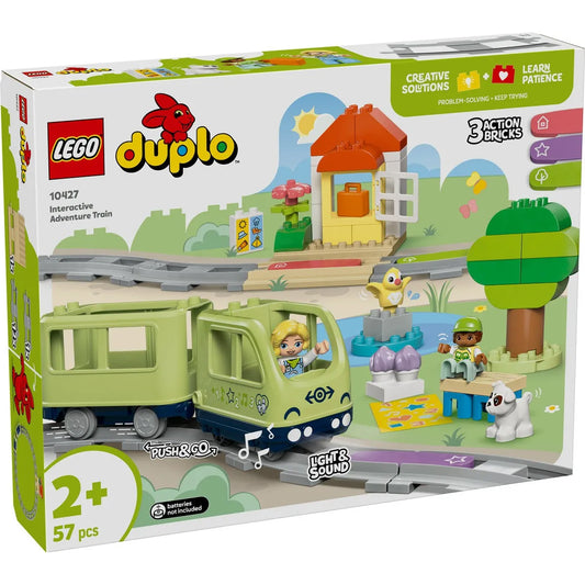 LEGO DUPLO TREN DE AVENTURA INTERACTIV 10427, LEGO DUPLO