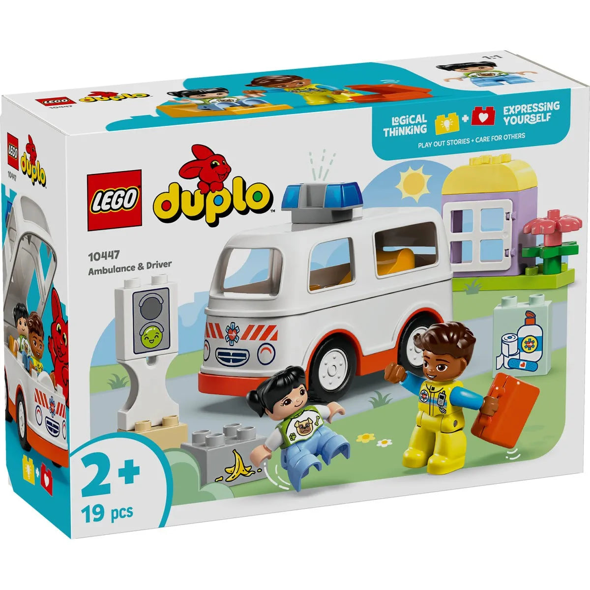 LEGO DUPLO AMBULANTA SI SOFER 10447, LEGO DUPLO
