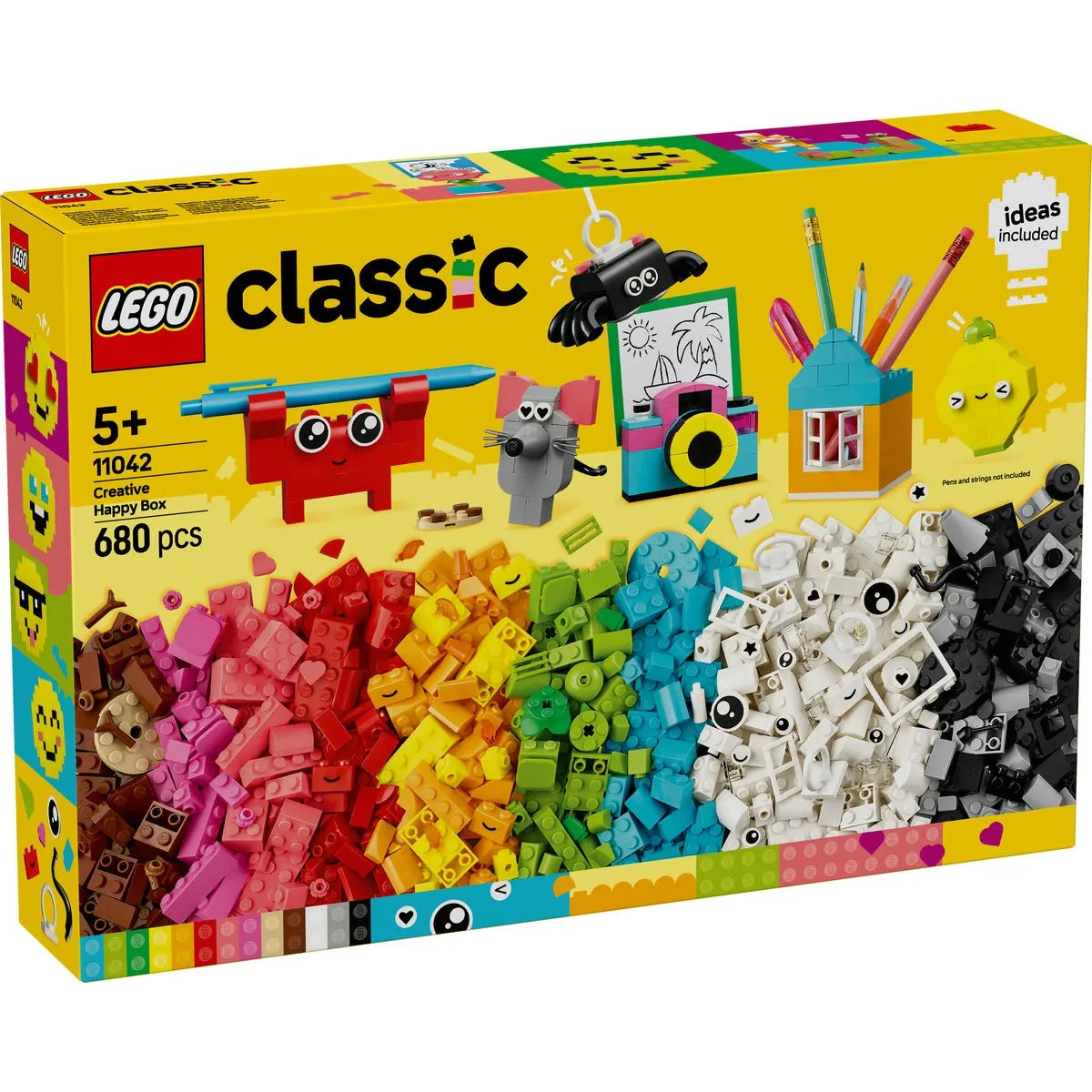 LEGO CLASSIC CUTIA CREATIVITATII SI A VESELIEI 11042, LEGO CLASSIC
