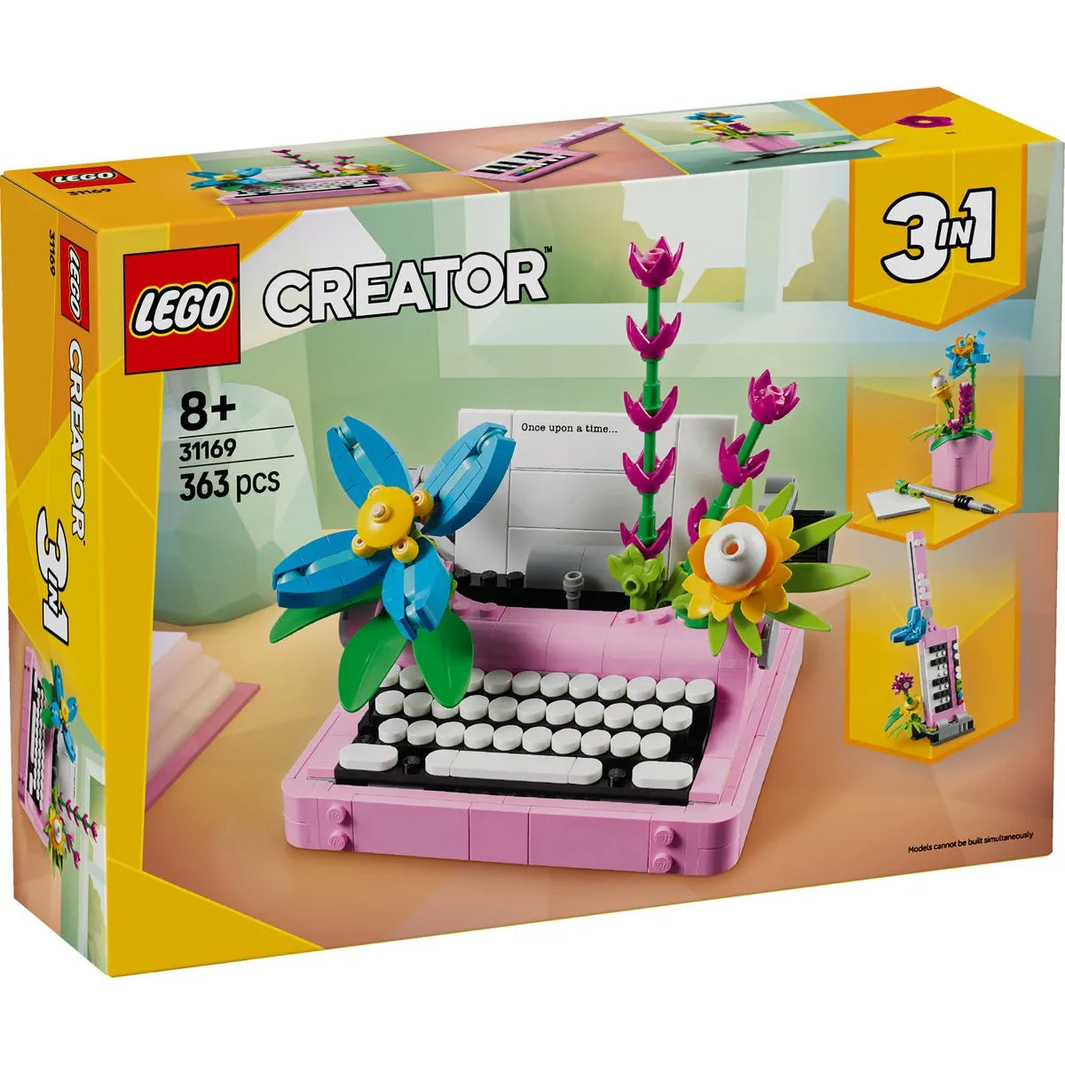 LEGO CREATOR MASINA DE SCRIS CU FLORI 31169, LEGO CREATOR