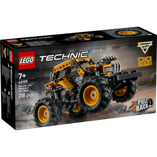 LEGO TECHNIC MONSTER JAM DIGATRON PULL-BACK 42199, LEGO TECHNIC