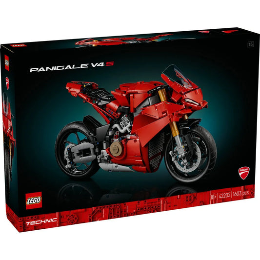 LEGO TECHNIC MOTOCICLETA DUCATI PANIGALE V4 S 42202, LEGO TECHNIC