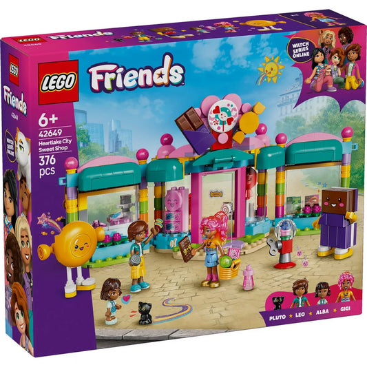 LEGO FRIENDS MAGAZINUL DE DULCIURI DIN ORASUL HEARTLAKE 42649, LEGO FRIENDS
