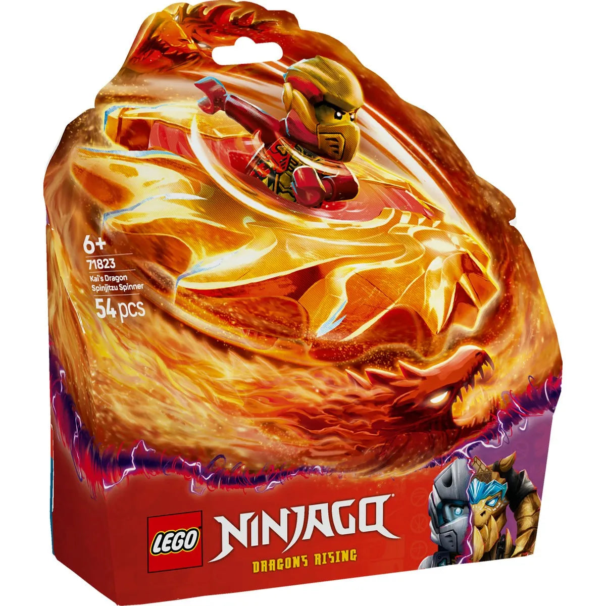 LEGO NINJAGO DRAGONUL SPINJITZU ROTITOR AL LUI KAI 71823, LEGO NINJAGO
