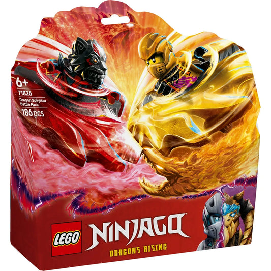 LEGO NINJAGO PACHET DE LUPTA CU DRAGONI SPINJITZU 71826, LEGO NINJAGO