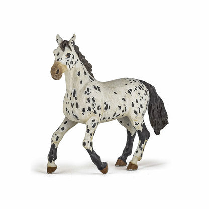PAPO FIGURINA IAPA APPALOOSA NEAGRA, RASE DE CAI SI PONEI