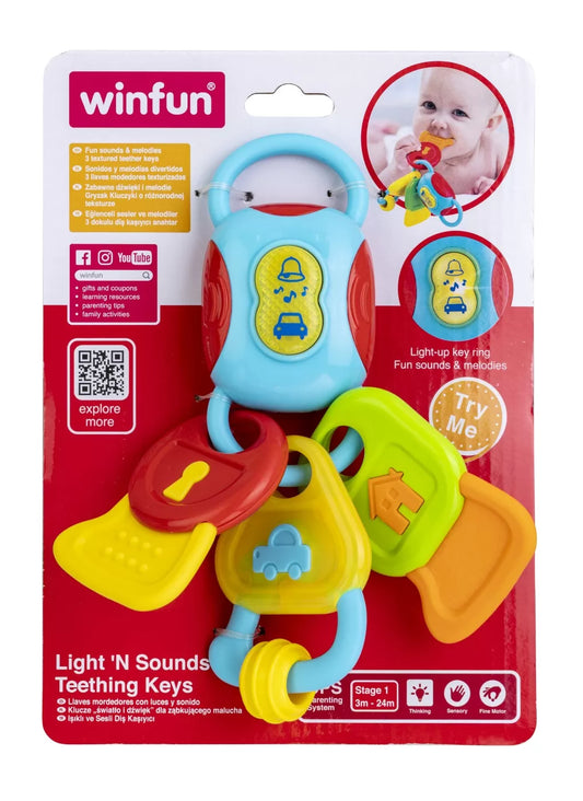 WINFUN BRELOC CHEI CU SUNETE SI LUMINI, WINFUN