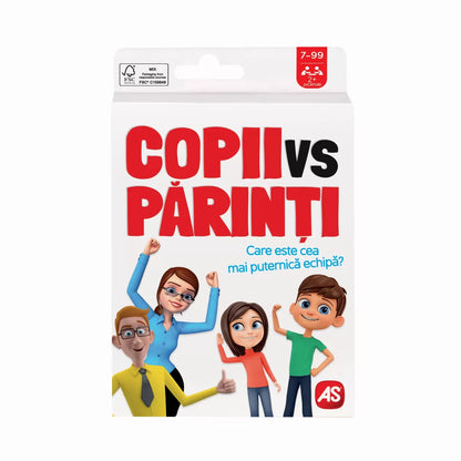 JOC DE CARTI COPII VS PARINTI, AS
