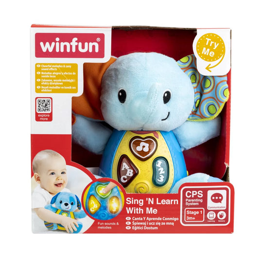 WINFUN CANTA SI INVATA CU ELEFANTELUL TIMBER, WINFUN
