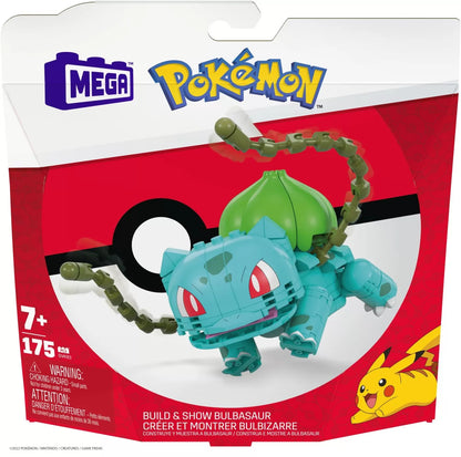 POKEMON MEGA CONSTRUX SET DE CONSTRUCTIE BULBASAUR, POKEMON