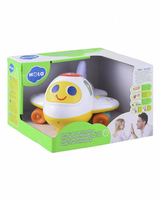 AVIONUL INTERACTIV CU SUNETE SI LUMINI, HOLA