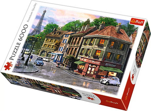 PUZZLE TREFL 6000 STRAZILE PARISULUI, TREFL 6000P