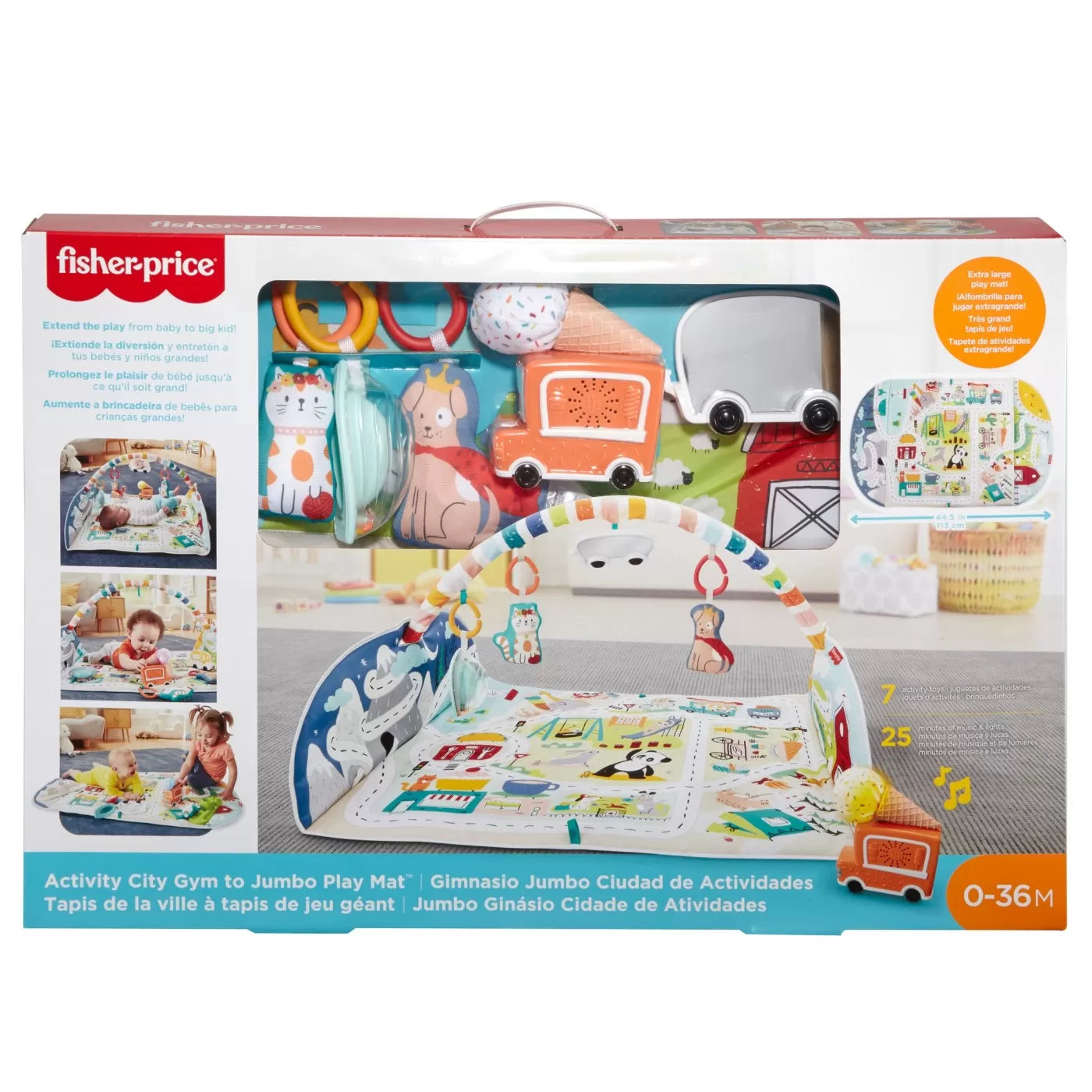FISHER PRICE COVOR ACTIVITATI IN ORAS, FISHER PRICE - INFANT