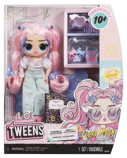 L.O.L. SURPRISE! TWEENS PAPUSA FASHIONISTA FLORA MOON CU SURPRIZE, LOL SURPRISE