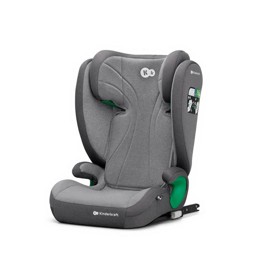 SCAUN AUTO KINDERKRAFT JUNIOR FIX2 I-SIZE, 100-150 CM, ROCKET GREY, KINDERKRAFT