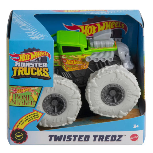 HOT WHEELS MONSTER TRUCK MASINUTA TWISTER TREDZ BONE SHAKER SCARA 1:43, HOT WHEELS - MONSTER TRUCK