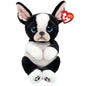 PLUS TY 24CM BEANIE BELLIES CATELUL ALB NEGRU TINK, PLUS 24CM