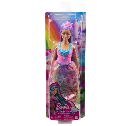 BARBIE DREAMTOPIA PAPUSA PRINTESA CU PAR MOV, BARBIE - DREAMTOPIA