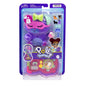 POLLY POCKET SET GENTUTA ANIMALUT CATELUS IN PIJAMA CU ACCESORII, POLLY POCKET
