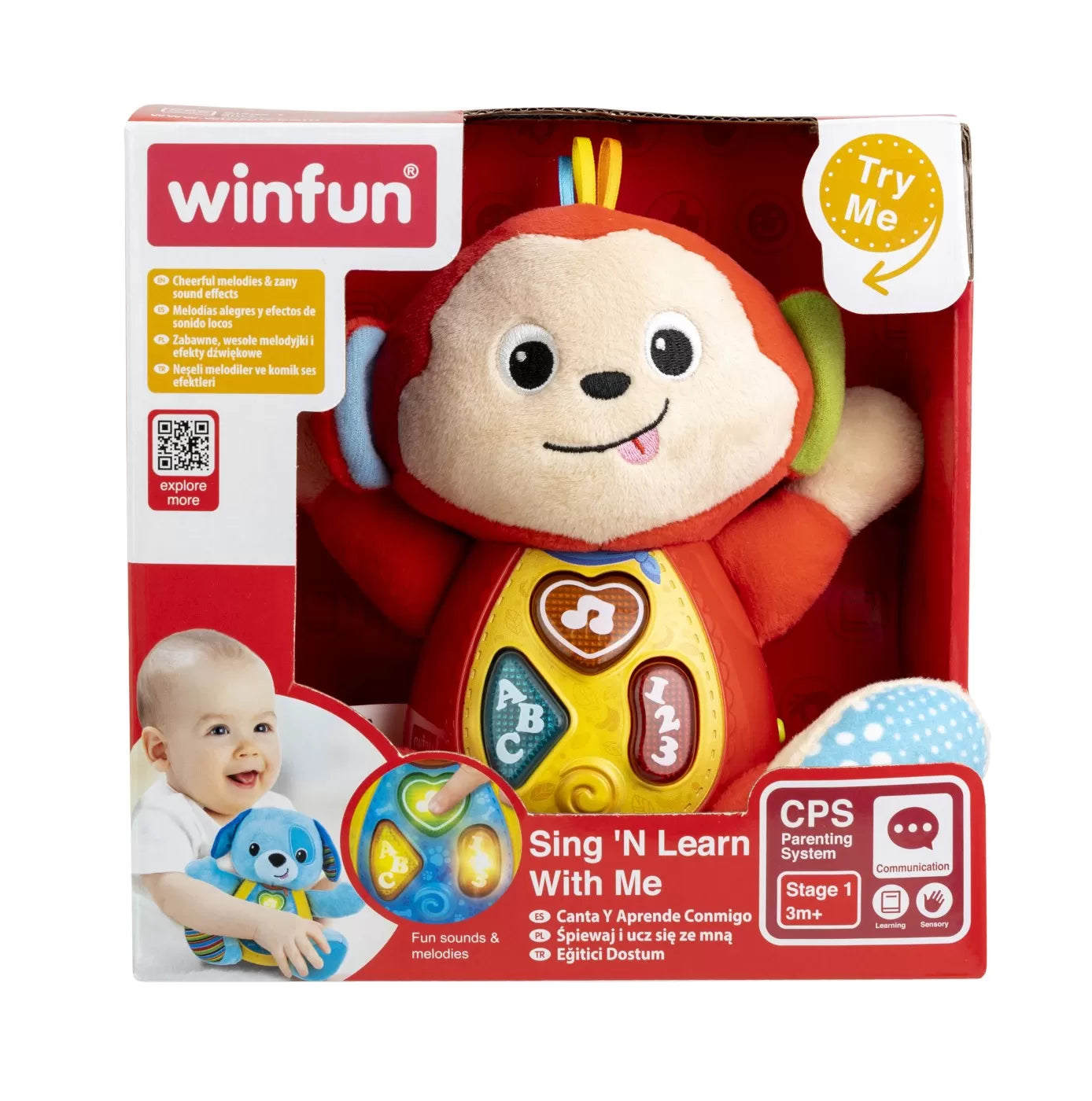 WINFUN CANTA SI INVATA CU MAIMUTICA, WINFUN