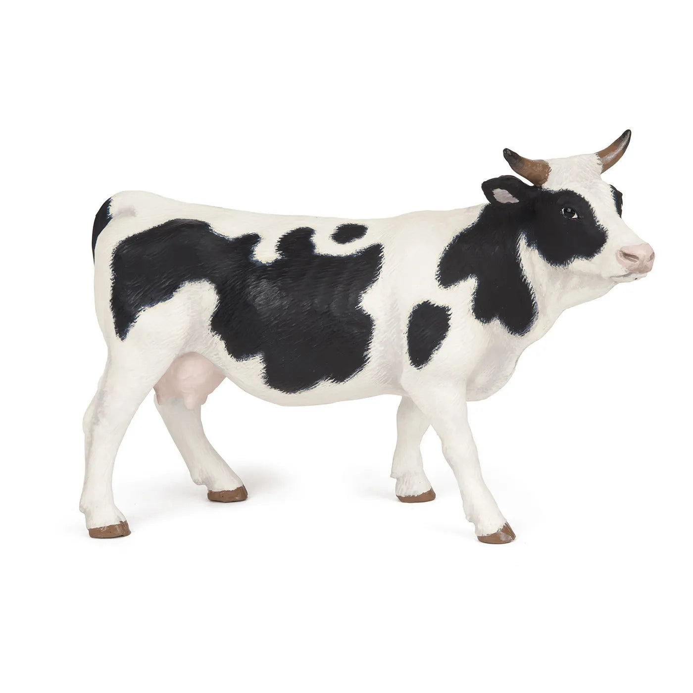 PAPO FIGURINA VACUTA CU BLANA ALBA SI NEAGRA, PRIETENII DE LA FERMA